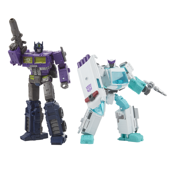 Selects: Shattered Glass: Optimus Prime and Ratchet 2-Pack